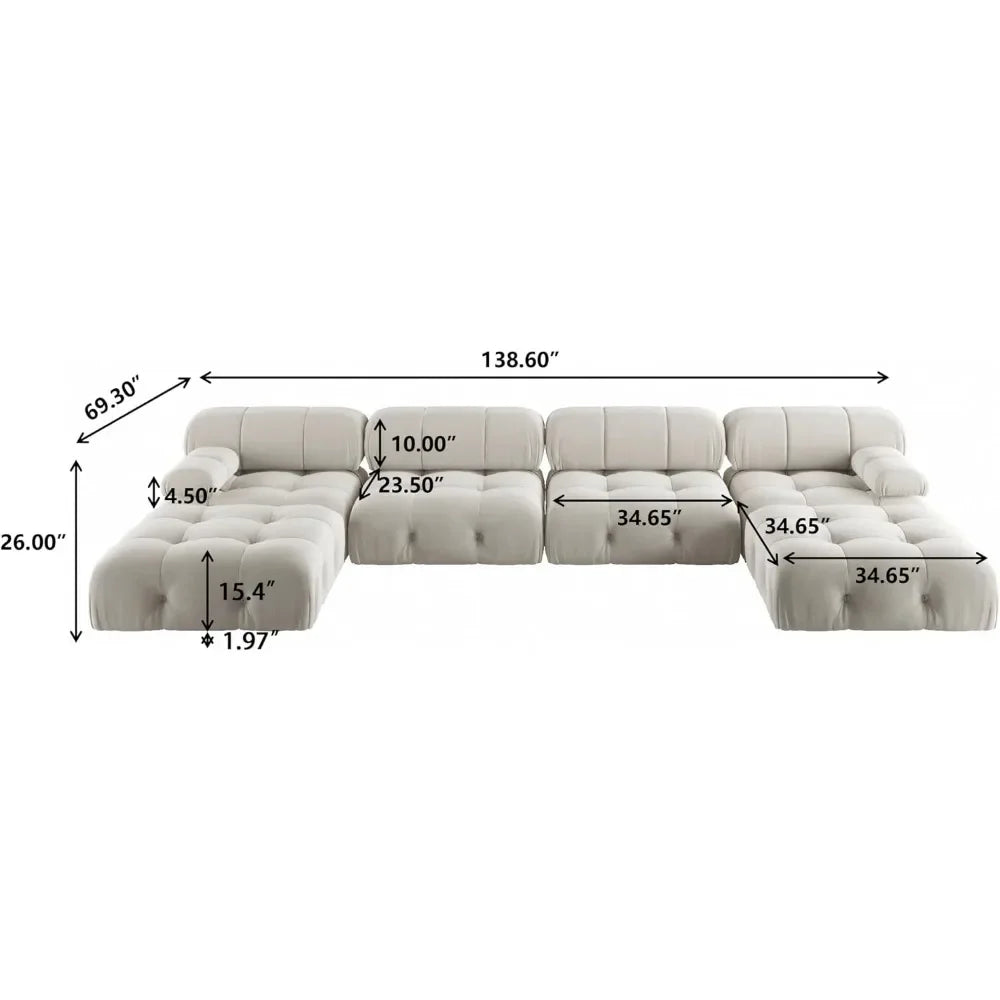 Nordic Cloud Full Sofa