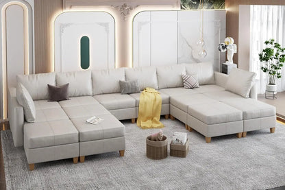 American Inspired Sectional Sofa Set