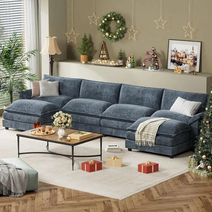 Classic U shape couch