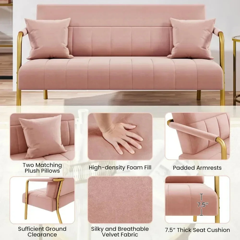 Modern Glam Allure Sofa