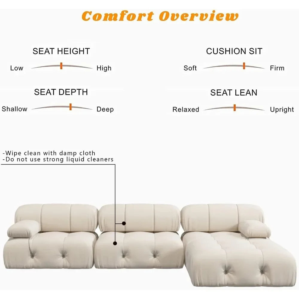 Nordic Cloud Full Sofa