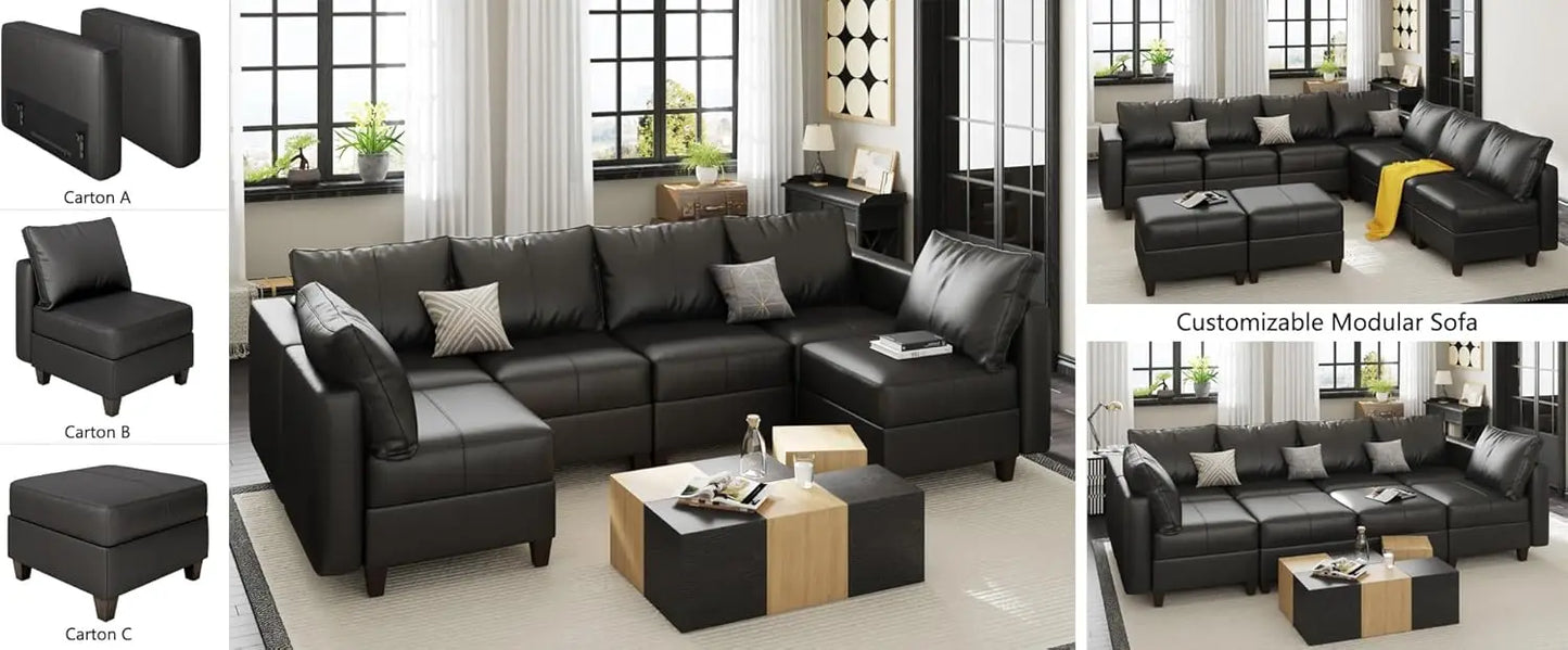 American Inspired Sectional Sofa Set