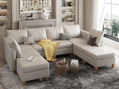 American Inspired Sectional Sofa Set