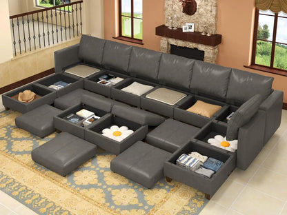 American Inspired Sectional Sofa Set