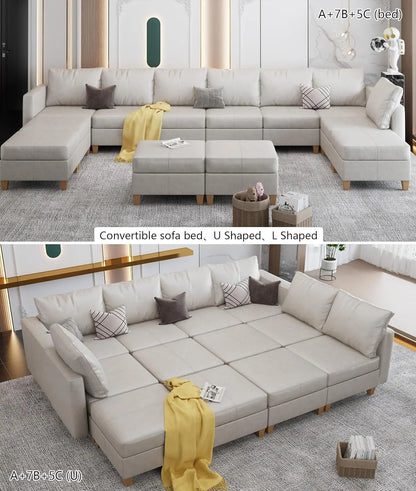 American Inspired Sectional Sofa Set