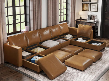 American Inspired Sectional Sofa Set