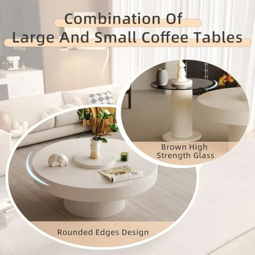 Futuristic Round Table Set