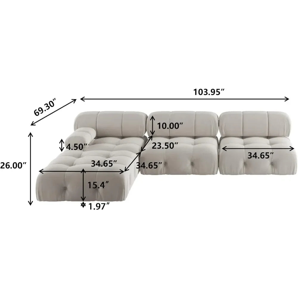 Nordic Cloud Full Sofa