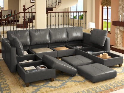 American Inspired Sectional Sofa Set